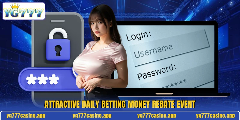 Attractive daily betting money rebate event