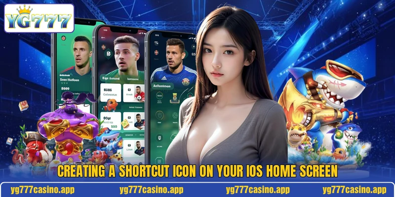 Creating a shortcut icon on your iOS home screen
