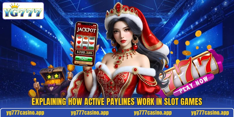 Explaining how active paylines work in slot games