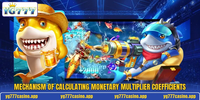 Mechanism of calculating monetary multiplier coefficients