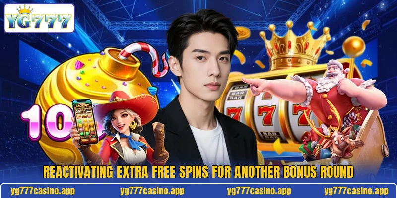 Reactivating extra free spins for another bonus round