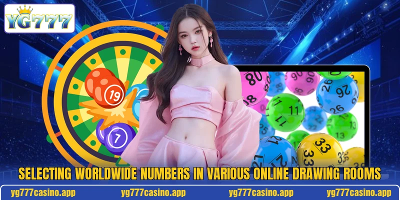 Selecting worldwide numbers in various online drawing rooms Selecting worldwide numbers in various online drawing rooms