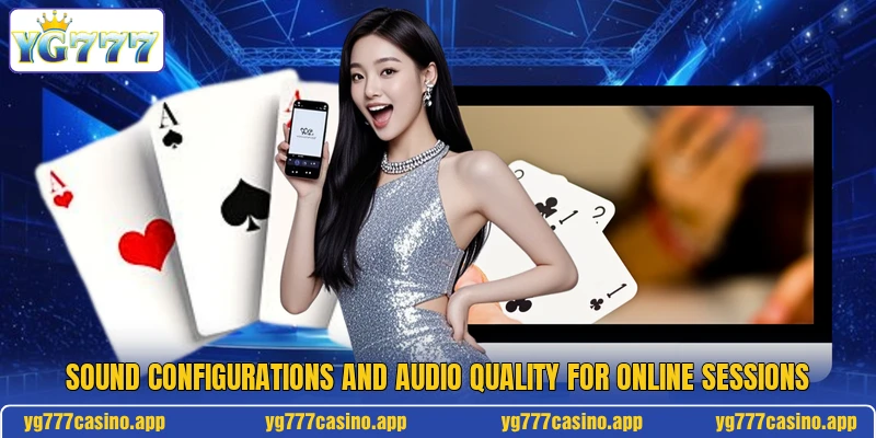 Sound configurations and audio quality for online sessions Sound configurations and audio quality for online sessions