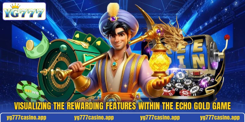 Visualizing the rewarding features within the Echo Gold Game